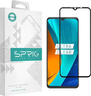 Sprig Edge To Edge Tempered Glass for Sprig Edge To Edge Tempered Glass for vivo V23e 5G, Vivo V23e, V23e (Pack of 1)(Pack of 1)