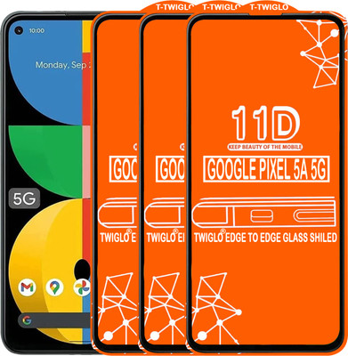 Flipkart SmartBuy Edge To Edge Tempered Glass for GOOGLE PIXEL 5A 5G(Pack of 3)