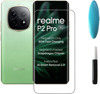 BRENZZ Edge To Edge Tempered Glass for realme P2 Pro 5G, realme P2 Pro(Pack of 1)