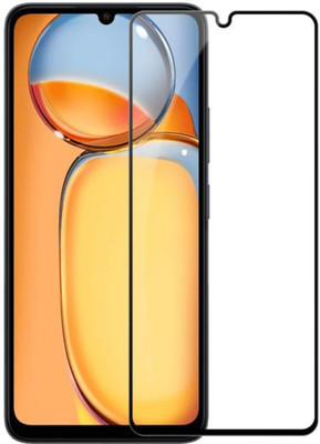 Kartuce Edge To Edge Tempered Glass for REDMI 13c, POCO C65(Pack of 1)