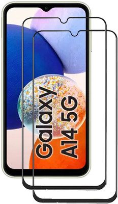 NSTAR Edge To Edge Tempered Glass for SAMSUNG Galaxy A14 5G(Pack of 2)