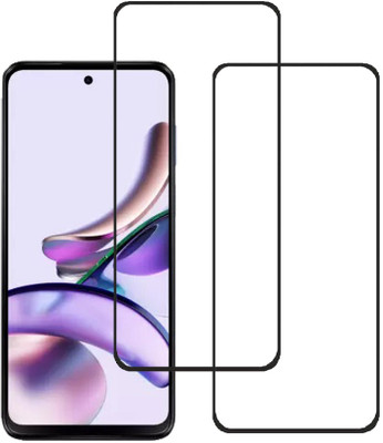 SPRITZEN Edge To Edge Tempered Glass for Poco M6 Plus 5G(Pack of 2)
