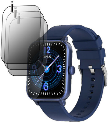 EZGER Edge To Edge Tempered Glass for Fire Boltt falcon(Pack of 3)