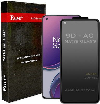 FAD-E Edge To Edge Tempered Glass for OnePlus 8T, OnePlus 9(Pack of 1)