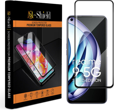 MS-Shield Edge To Edge Tempered Glass for Realme 9 5G Speed Edition(Pack of 1)