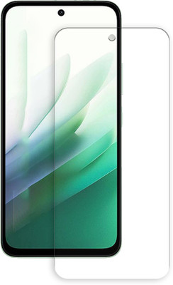 SOMTONE Edge To Edge Tempered Glass for Xiaomi Redmi 15 5G Front Tempered Glass Screen Protector | Anti-Scratch | Edge to Edge Full Coverage | 9H Hardness | Screen Guard(Pack of 1)