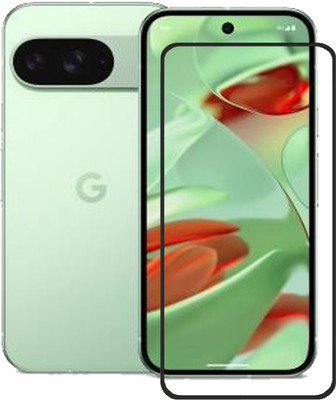 BRENZZ Edge To Edge Tempered Glass for Google Pixel 9, Pixel 9(Pack of 1)