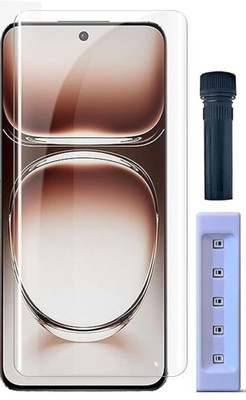 mobinix Edge To Edge Tempered Glass for Oppo Reno 12 5G, Oppo F27 Pro Plus 5G, 2.5D Curved Edge Premium Tempered Glass for Ultimate Protection(Pack of 1)