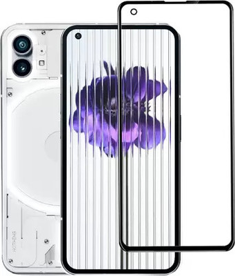 VISHRN CASES Edge To Edge Tempered Glass for Nothing Phone (1) 5G(Pack of 1)
