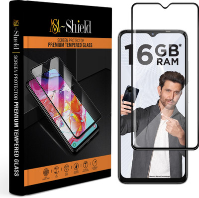 MS-Shield Edge To Edge Tempered Glass for itel S23(Pack of 1)