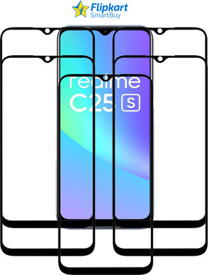 Flipkart SmartBuy Edge To Edge Tempered Glass for REALME C25S(Pack of 5)