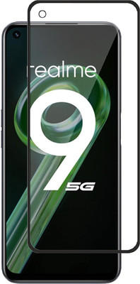 ankSONline Edge To Edge Tempered Glass for Realme 9 5G Speed Edition, with Easy Installation Kit(Pack of 1)