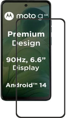 SRT Edge To Edge Tempered Glass for MOTOROLA G04(Pack of 1)
