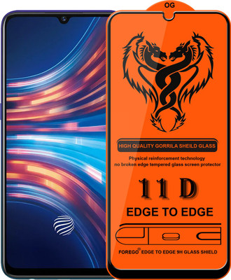 Forego Edge To Edge Tempered Glass for vivo S1(Pack of 1)