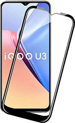 EITANSHA CREATION Edge To Edge Tempered Glass for iQOO U3, Vivo iQOO U3, iQOO U3X, Vivo iQOO U3X, iQOO Z5X 5G, Vivo iQOO Z5X 5G(Pack of 1)