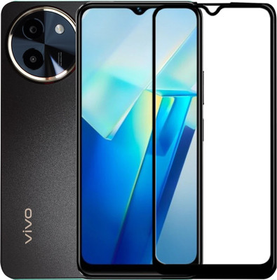 Knotyy Edge To Edge Tempered Glass for Vivo T3x 5G(Pack of 1)