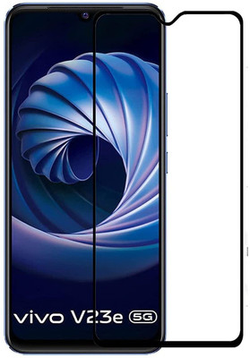 NaturalBuy Edge To Edge Tempered Glass for vivo V23e 5G [9H](Pack of 1)