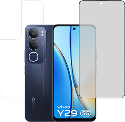 VAYUVAULT Edge To Edge Tempered Glass for Vivo Y29 5g(Pack of 2)