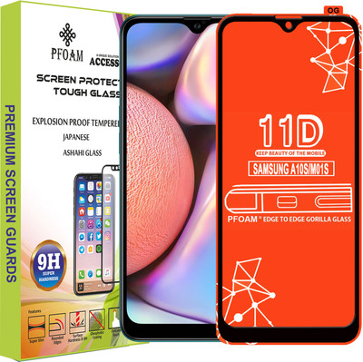 PFOAM Edge To Edge Tempered Glass for SAMSUNG GALAXY M01S(Pack of 1)