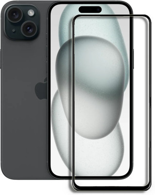 Caseline Edge To Edge Tempered Glass for APPLE iPhone 15 Plus, iPhone 15 Plus(Pack of 1)