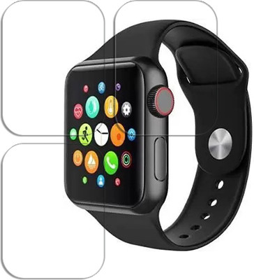 SOMTONE Edge To Edge Tempered Glass for Latest calling T500 Smartwatch SMARTWATCH SCREEN GUARD(Pack of 3)