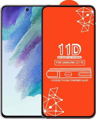 Roxel Edge To Edge Tempered Glass for Samsung Galaxy S21 Fe(Pack of 1)