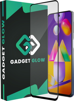 Gadget Glow Edge To Edge Tempered Glass for Samsung Galaxy M31s, Samsung M31s, Samsung A52s, Samsung A52, Samsung A51(Pack of 1)