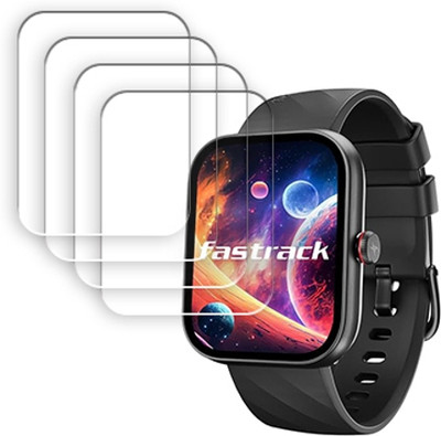 ARBAN Edge To Edge Tempered Glass for Fastrack Limitless FS2 1.91 inch SMARTWATCH SCREEN GUARD(Pack of 4)