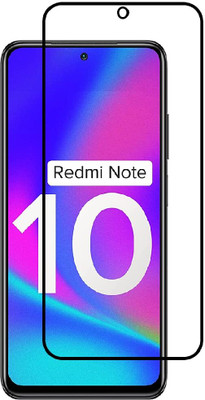 GET PAY Edge To Edge Screen Guard for Tempered Glass Screen Guard Protector for Redmi Note 11SE / Redmi Note 11 SE/Mi Redmi Note 10 / Mi Redmi Note 10S (Black)(Pack of 1)