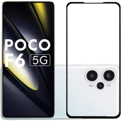 GDBUY Edge To Edge Tempered Glass for POCO F6 5G(Pack of 1)