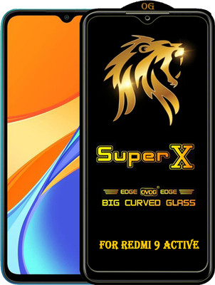 PFOAM Edge To Edge Tempered Glass for REDMI 9 ACTIVE(Pack of 1)