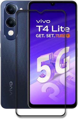 INFINITYWORLD Edge To Edge Tempered Glass for vivo T4 Lite 5G, Vivo T4 Lite 5G(Pack of 1)
