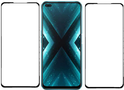 HIE POWER Edge To Edge Tempered Glass for Realme 6 Pro- | Full Glue Curved Tempered Glass | Bubble Free Installation |(Pack of 2)