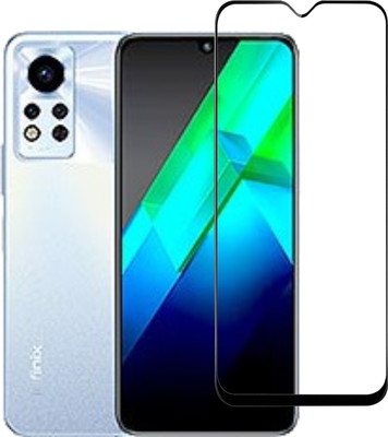 DSCASE Edge To Edge Tempered Glass for Infinix Note 12i(Pack of 1)