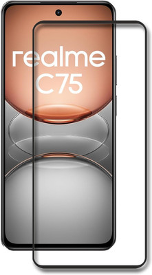 NSTAR Edge To Edge Tempered Glass for realme C75 5G(Pack of 1)