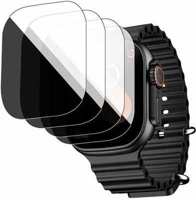 HIDEOUS Edge To Edge Tempered Glass for boAt Wave Aura(Pack of 4)