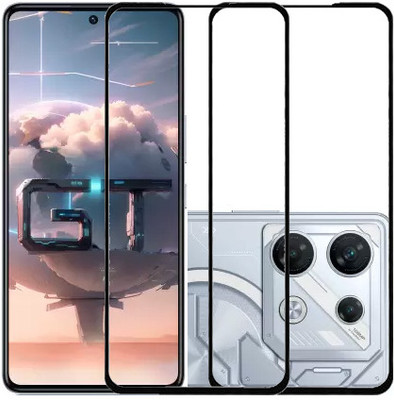 AARERED Edge To Edge Tempered Glass for Infinix GT10 Pro(Pack of 2)