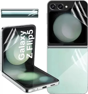 Prsky Front and Back Tempered Glass for SAMSUNG Galaxy Z Flip 5(Pack of 1)