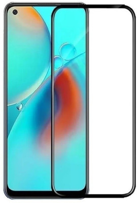 RCHJV Edge To Edge Tempered Glass for Oppo A74 4G(Pack of 1)