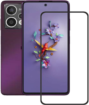 INFINITYWORLD Edge To Edge Tempered Glass for HMD Crest Max 5G, HMD Crest Max(Pack of 1)