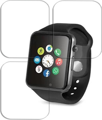 SOMTONE Edge To Edge Tempered Glass for Cyxus 4G ANDROID 4G SMART WATCH SMARTWATCH SCREEN GUARD(Pack of 3)