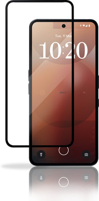 GLOBAL NOMAD Edge To Edge Tempered Glass for Nothing Phone (3a) Pro(Pack of 1)