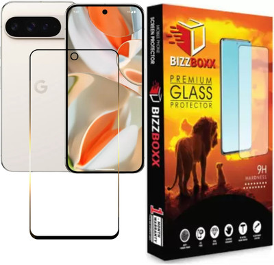 BizzBoxx Edge To Edge Tempered Glass for Google Pixel 9 Pro, Pixel 9 Pro, Pixel 9Pro, Pixel9 Pro, Precise Curved Edges, Scratch Guard, temper glass guard, screen guard, temper glass(Pack of 1)