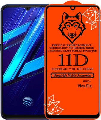 DeepzHub Edge To Edge Tempered Glass for Vivo Z1x(Pack of 1)