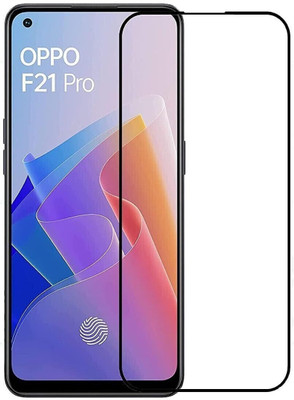 MobieGenie Edge To Edge Tempered Glass for Oppo F21 Pro, Oppo F21s Pro(Pack of 1)