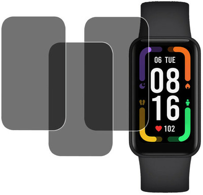YCHROZE Edge To Edge Tempered Glass for Redmi Smart Band Pro(Pack of 3)
