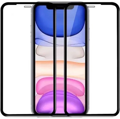 spaziogold Edge To Edge Tempered Glass for iphone 13 Mini(Pack of 2)