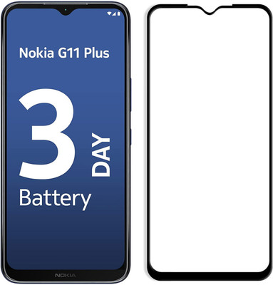 Knotyy Edge To Edge Tempered Glass for Nokia G11 Plus(Pack of 1)