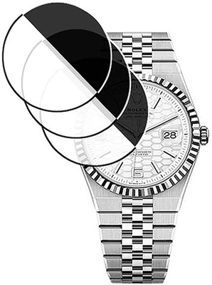 daffin Edge To Edge Tempered Glass for Rolex Land-Dweller 40mm(Pack of 3)