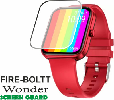 JSGROWITTECH Edge To Edge Tempered Glass for FIRE-BOLTT WONDER 1.8INCH(Pack of 1)
